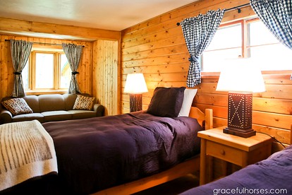 Rustic Vacation Cabin on Idyllic Dude Ranch with Horseback Riding Trails in Dubois, Wyoming - Dubois, Wyoming - glamping.directory