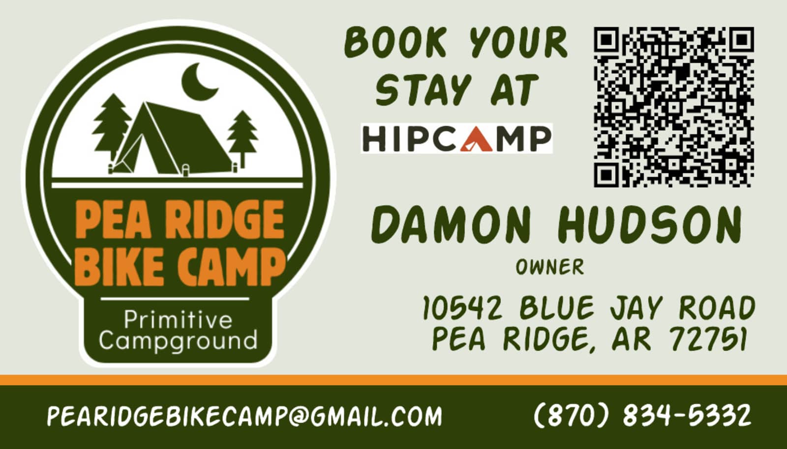 Pea Ridge Bike Camp - Pea Ridge, Arkansas - glamping.directory