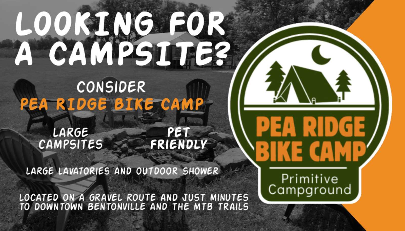 Pea Ridge Bike Camp - Pea Ridge, Arkansas - glamping.directory