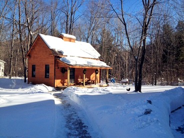 Cozy Mountain Cottage Rental near Green Mountain National Forest - Mount Tabor, Vermont - glamping.directory