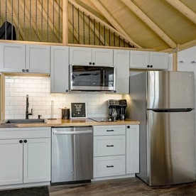 Stylish Yurt Cabin Getaway with Hot Tub Near Canyon Lake, Texas - Canyon Lake, Texas - glamping.directory