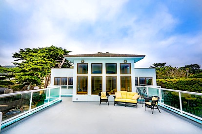 Luxury Beachfront Vacation Rental with Breathtaking Views in El Granada, CA - glamping.directory