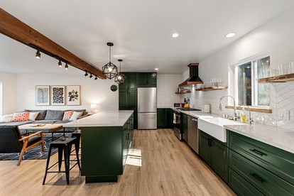 Rustic Modern Cabin with Charmingly Updated Interior in Guerneville, California - Guerneville, California - glamping.directory