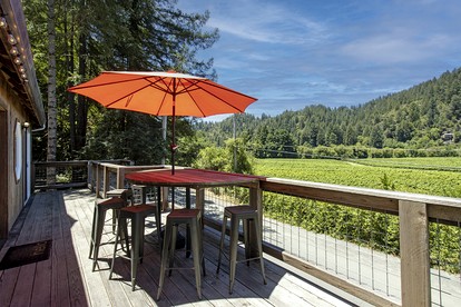 Rustic Modern Cabin with Charmingly Updated Interior in Guerneville, California - Guerneville, California - glamping.directory