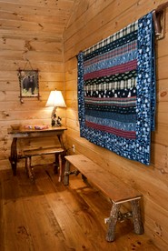 Rustic Yet Modern Fishing and White Water Rafting Cabin in Scenic Nantahala Mountains of North Carolina - 163 Clinton Cabin RdAquone, North Carolina - glamping.directory
