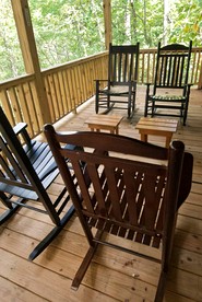 Rustic Yet Modern Fishing and White Water Rafting Cabin in Scenic Nantahala Mountains of North Carolina - 163 Clinton Cabin RdAquone, North Carolina - glamping.directory
