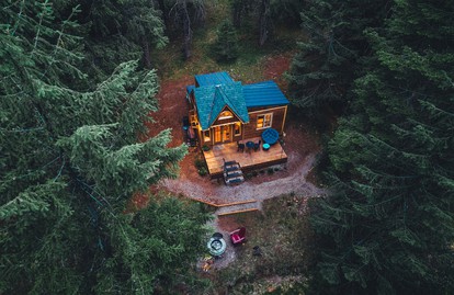 Owl Creek Cabin Mountain Getaway near Ashland, Oregon - Ashland, Oregon - glamping.directory