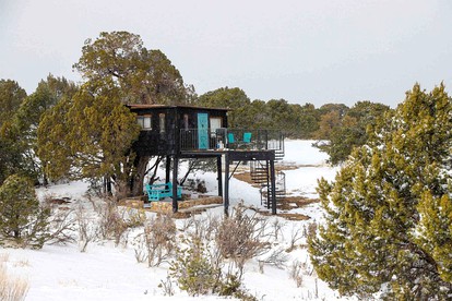 Ashley's TreeHouse Near Lincoln National Forest, Nogal, NM - glamping.directory