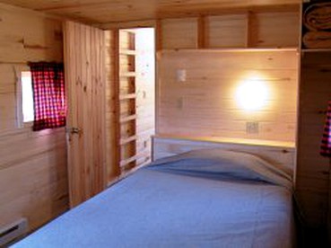 Unique Getaway in Authentic Cabooses near Elbow Lake in Callaway, Minnesota - Callaway, Minnesota - glamping.directory