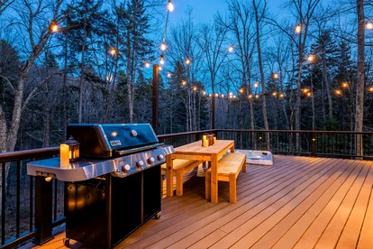 Spectacular Yurt with Breathtaking Outdoor and Indoor Spaces in Vermont - West Dover, Vermont - glamping.directory