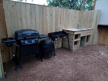 Romantic Lakefront Cabin with Fire Pit near Lake Bastrop, Texas – Luxury Glamping Escape for Couples - Bastrop , Texas - glamping.directory