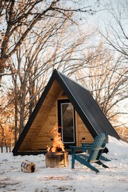 Gorgeous A-Frame with Panoramic Views, Nestled Atop White Oak Ridge, Wisconsin - Saint Croix Falls, Wisconsin - glamping.directory