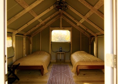 Cozy Canvas Glamping Cabins with Forest Views & Stargazing near Waterfalls in Old Fort, Tennessee - Old Fort, Tennessee - glamping.directory