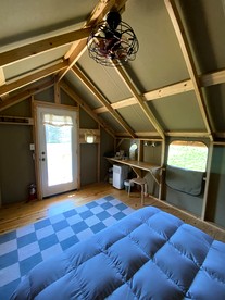 Cozy Canvas Glamping Cabins with Forest Views & Stargazing near Waterfalls in Old Fort, Tennessee - Old Fort, Tennessee - glamping.directory