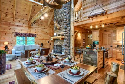 Dreamy Log Cabin near Hocking Hills for a Relaxing Getaway in Ohio - Logan, Ohio - glamping.directory