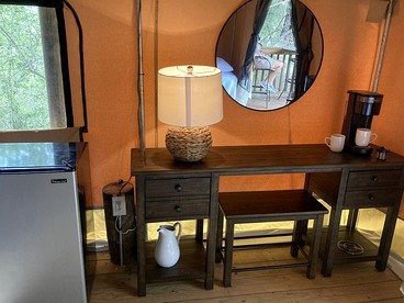 Enjoy a Glamping Experience at this Safari Tent in Livingston, Texas - Livingston, Texas - glamping.directory