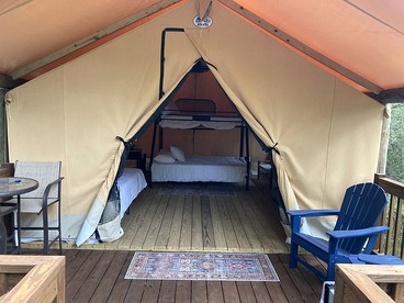 Enjoy a Glamping Experience at this Safari Tent in Livingston, Texas - Livingston, Texas - glamping.directory