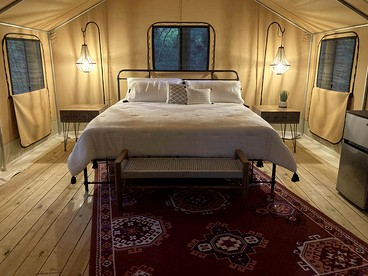 Enjoy a Glamping Experience at this Safari Tent in Livingston, Texas - Livingston, Texas - glamping.directory