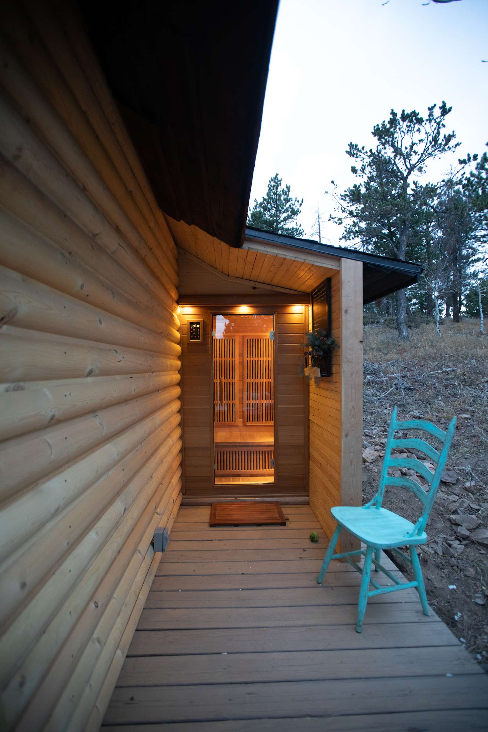 Cozy Tiny Mountain Log Cabin - Coal Creek, Colorado - glamping.directory