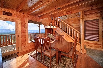 Fantastic Cabin with Views of the Great Smoky Mountains in Sevierville, East Tennessee - Sevierville, Tennessee - glamping.directory