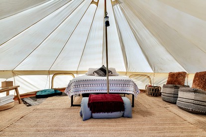 The Castle House Estate Luxury Bell Tent, Joshua Tree, CA - Joshua Tree, California - glamping.directory