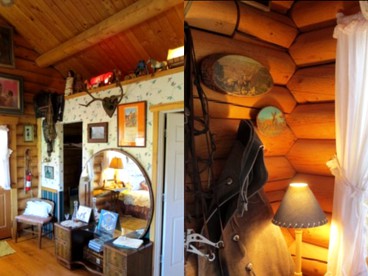 Family Log Cabin Suite with a Hot Tub near Prescott National Forest, Arizona - Prescott, Arizona - glamping.directory