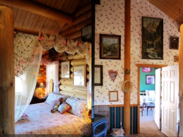 Family Log Cabin Suite with a Hot Tub near Prescott National Forest, Arizona - Prescott, Arizona - glamping.directory