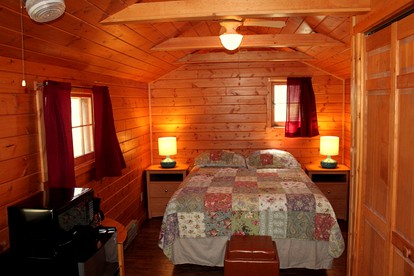 Rustic Log Cabin Rental for Six on the Shoshone River in Wyoming - Cody, Wyoming - glamping.directory