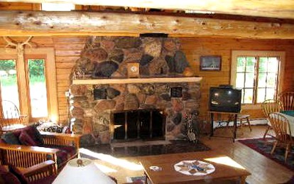 Rustic Log Cabins on Little Martha Lake, Wisconsin - Mercer, Wisconsin - glamping.directory