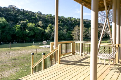 Amazing Riverside Glamping Tents near New Braunfels, Texas - Kingsbury, Texas - glamping.directory
