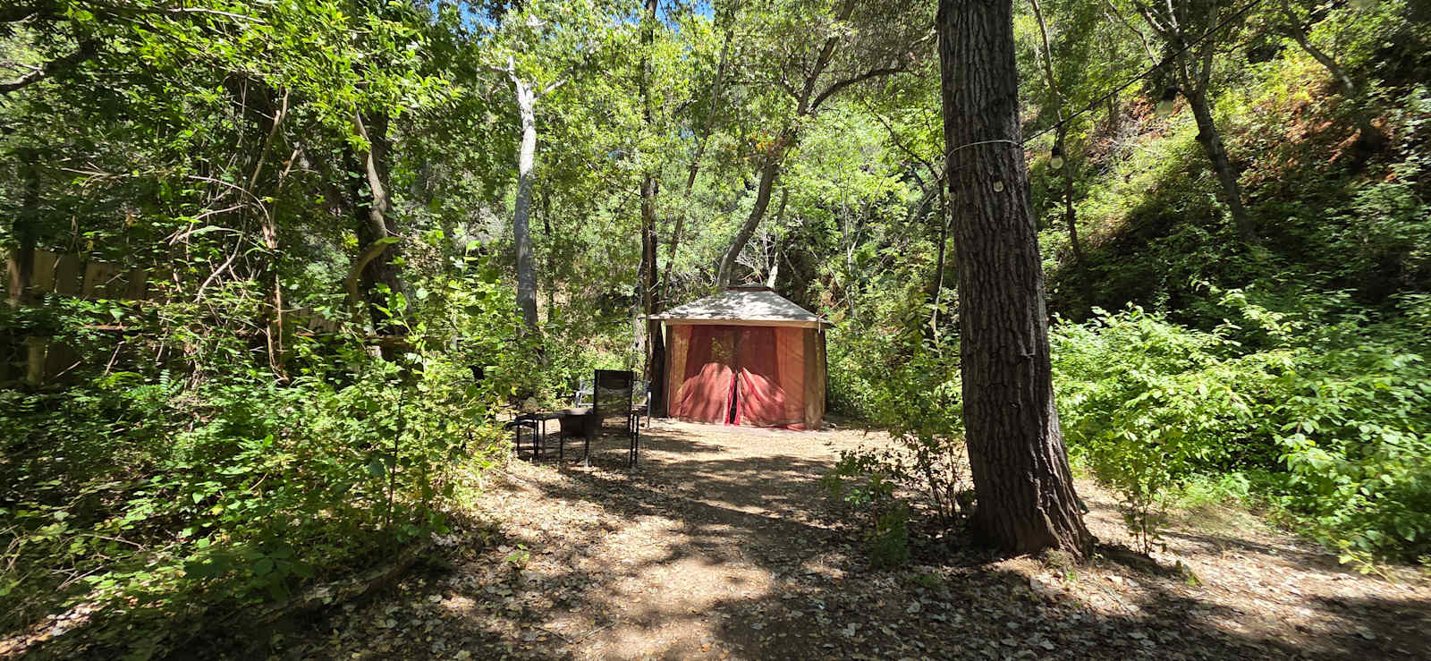 UpperLopez Creek Camp - Edna, California - glamping.directory