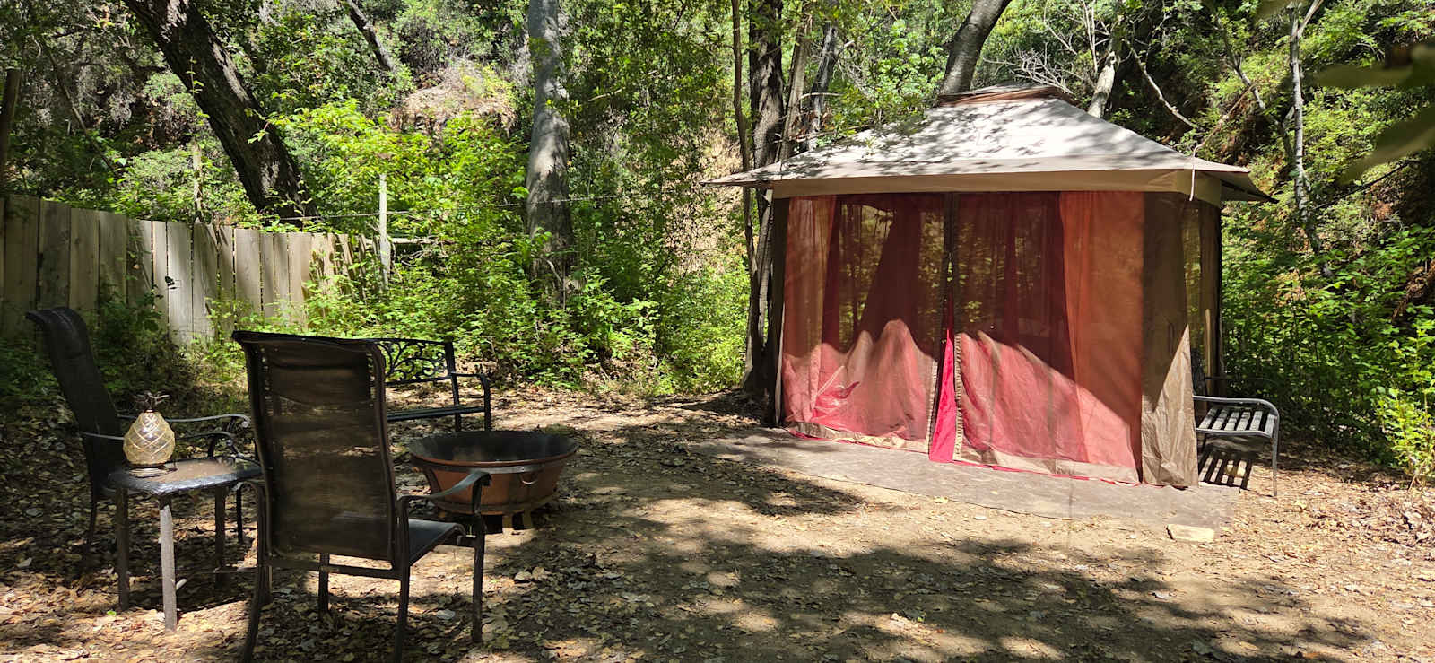 UpperLopez Creek Camp - Edna, California - glamping.directory