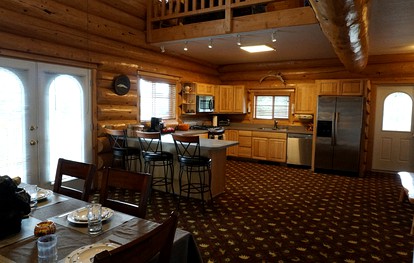 Impressive Log Cabin with Luxurious Jacuzzi in Kenai, Alaska - Kenai, Alaska - glamping.directory