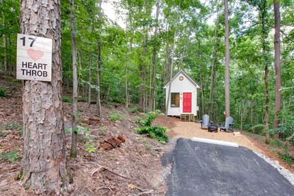 Picturesque Tiny Cabin Surrounded by Nature in Alabama - Scottsboro, Alabama - glamping.directory