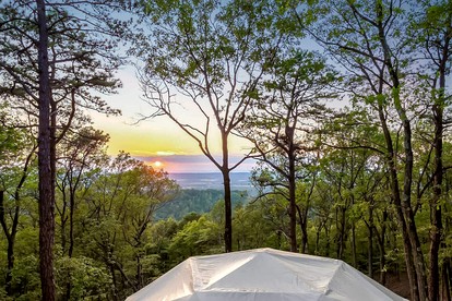 Luxury Glamping Domes & Chalet with Hot Tubs and Mountain Views in Augusta, WV - Augusta, West Virginia - glamping.directory
