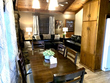 Rustic Cabin with Gorgeous Stone Fireplace in the Heart of Big Bear, California - glamping.directory