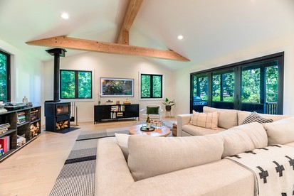 Stylish Riverfront Retreat with Private Dock & Hot Tub near Wineries in Forestville, California - Forestville, California - glamping.directory