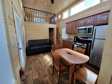 Private Rustic Chalet with Loft & Stunning Night Skies in Williams, Arizona - Williams, Arizona - glamping.directory