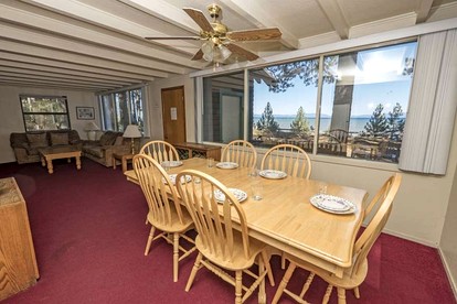 Serene Lakefront Cabin with Exceptional Views for Family Getaway in South Lake Tahoe, California - South Lake Tahoe, California - glamping.directory