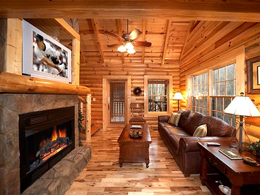 Inviting Cabin in Gatlinburg for a Peaceful Tennessee Vacation - Gatlinburg, Tennessee - glamping.directory