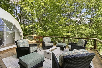 Spectacular Dome Surrounded by Beautiful Nature in North Carolina - Creston, North Carolina - glamping.directory