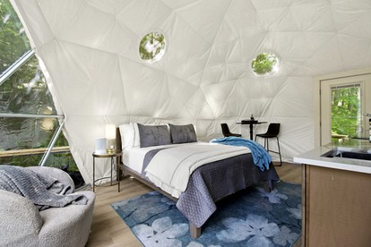 Spectacular Dome Surrounded by Beautiful Nature in North Carolina - Creston, North Carolina - glamping.directory