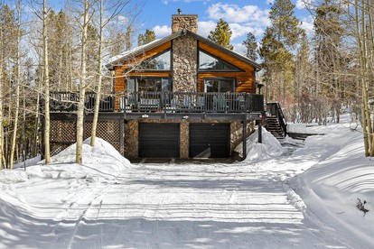 Rustic Wooden Cottage with Pool Table, Spa and Private Deck in Breckenridge, Colorado - glamping.directory