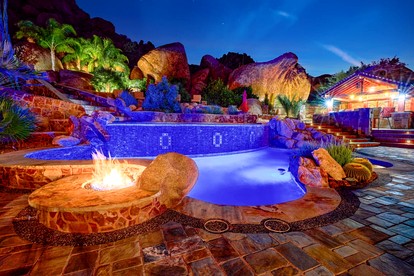 Desert Oasis with Jacuzzi and Pool on Black Mountain in Cave Creek, Arizona - Cave Creek, Arizona - glamping.directory