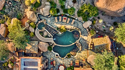 Desert Oasis with Jacuzzi and Pool on Black Mountain in Cave Creek, Arizona - Cave Creek, Arizona - glamping.directory