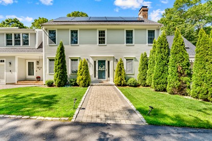 Elegant Coastal Retreat with Heated Pool, Firepit & Game Room Near Cape Cod Beaches | Barnstable, Massachusetts - glamping.directory