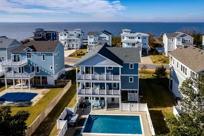 Spacious Coastal Retreat with Pool, Hot Tub, Game Room & Private Balconies in Corolla, North Carolina - Corolla, North Carolina - glamping.directory