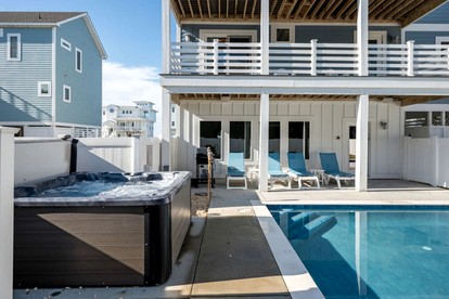 Spacious Coastal Retreat with Pool, Hot Tub, Game Room & Private Balconies in Corolla, North Carolina - Corolla, North Carolina - glamping.directory