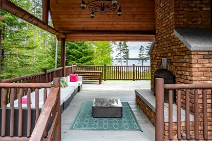 Secluded Cabin with Fireplace and Games in Lily Bay Township, Maine - Lily Bay Township, Maine - glamping.directory