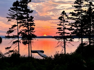 Secluded Cabin with Fireplace and Games in Lily Bay Township, Maine - Lily Bay Township, Maine - glamping.directory